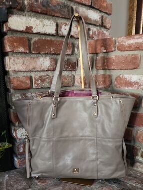 Kooba Tan Leather Tote